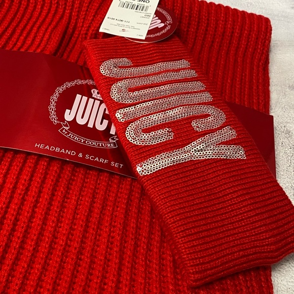 Juicy Couture Scarf and Headband Set - Picture 6 of 6